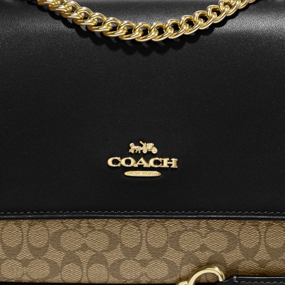 NWT Coach Outlet Klare Crossbody Bag In Micro Signature Canvas - Picture 6 of 8